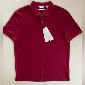 Calvin Klein Mens liquid touch polo shirt size M